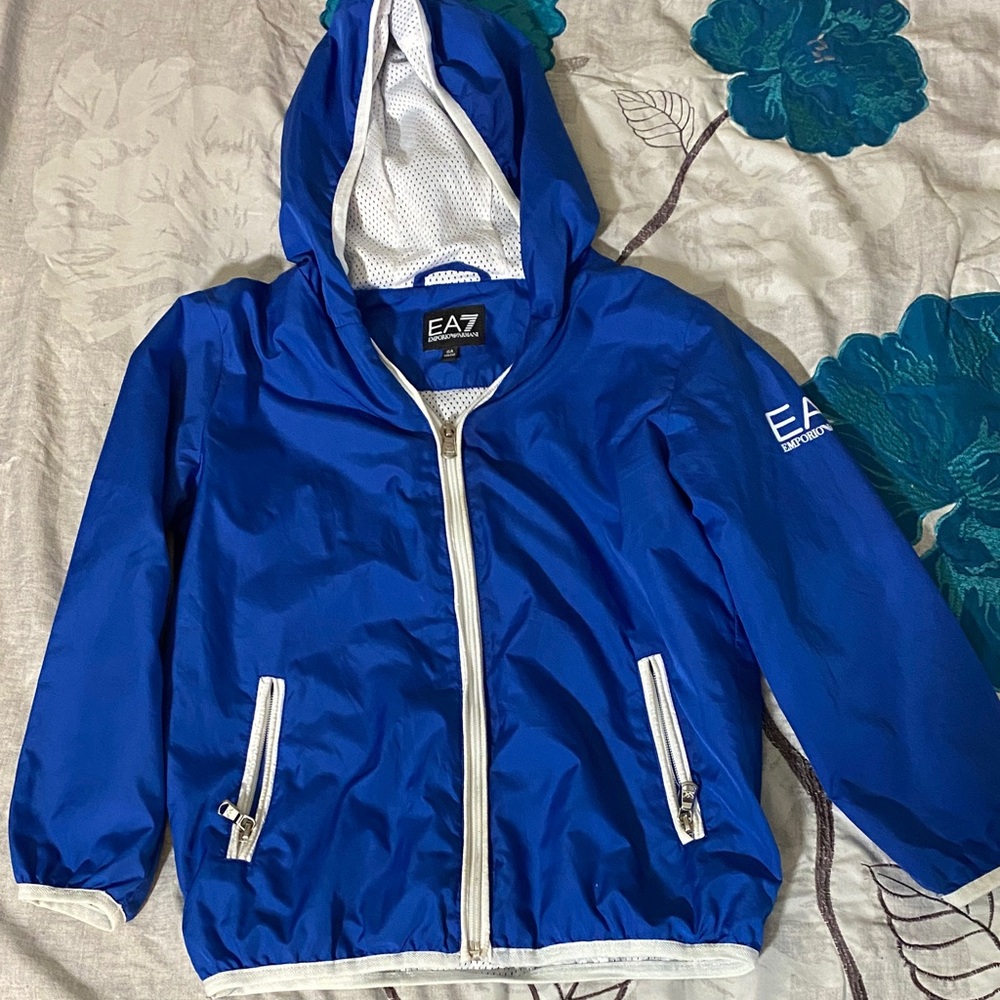 Emporio Armani Kids Blue Jacket